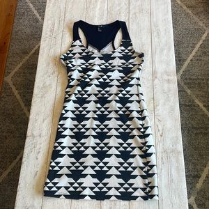 Black and white dress